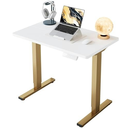 Huanuo 32x19-inch Small Electric Adjustable Desk: $84.79