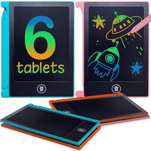 Playtapus Mini LCD Writing Tablet 6-Pack: $12.79