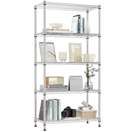 MZG 1,250-lb. 5-Tier Heavy Duty Wire Storage Shelving Unit: $63.17 MZG 1,250-lb. 5-Tier Heavy Duty Wire Storage Shelving Unit: $63.17