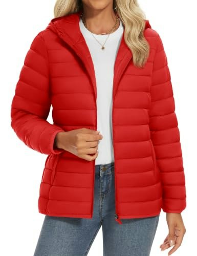 Yucolen Women's Lightweight Quilted Puffer Jacket: $39.98