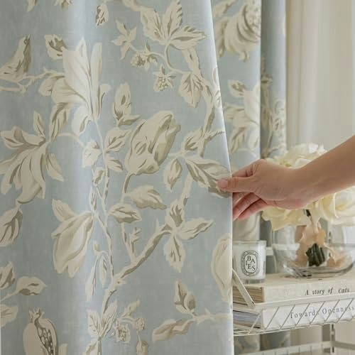 VisionaryHomeDesign 50" x 102" Orchid Floral Linen Pinch Pleat Curtains 2-Pack: $163.19 VisionaryHomeDesign 50" x 102" Orchid Floral Linen Pinch Pleat Curtains 2-Pack: $163.19