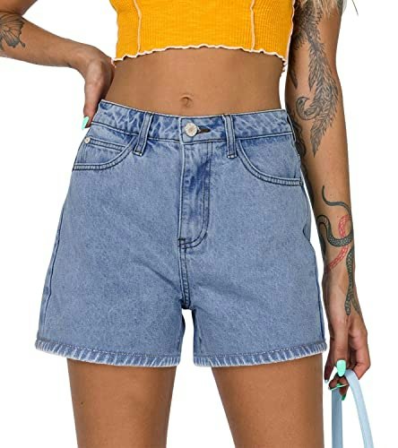 Modarani High-Waisted Denim Shorts: $18.23 Modarani High-Waisted Denim Shorts: $18.23