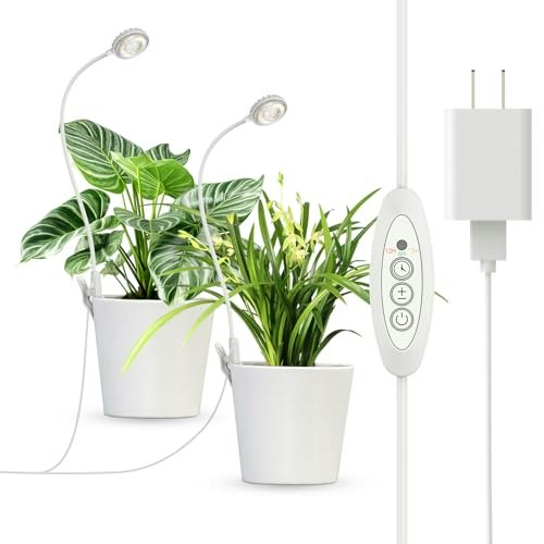 SGLEDs Dual Head Clip-On Indoor Plant Grow Light: $17.47