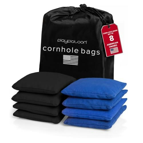 Play Platoon Cornhole Bags 8-Pack: $22.39