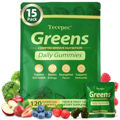 Greens Daily Superfood Multivitamin Gummies 120-Count: $24.69 Greens Daily Superfood Multivitamin Gummies 120-Count: $24.69