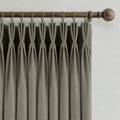 Onlydrapes 90-inch Triple Pinch Pleated Linen Curtains 2-Panel Set: $55.99 Onlydrapes 90-inch Triple Pinch Pleated Linen Curtains 2-Panel Set: $55.99