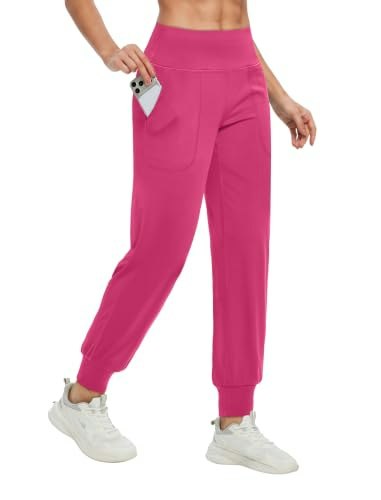 Alaroo Women's High-Waisted Athletic Joggers: $14.99