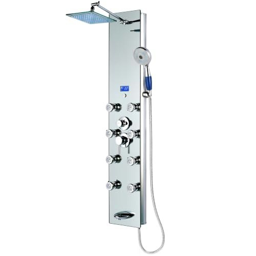 Blue Ocean 52-inch Aluminum Shower Panel Tower System: $295.20