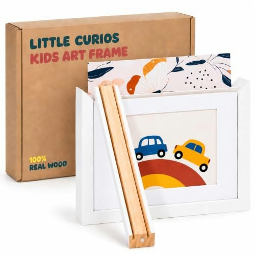 Little Curios 8.5x11-Inch Magnetic Kids Artwork Display Frame: $28.64