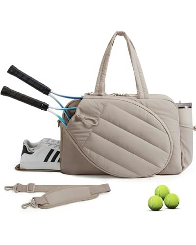 Bagsmart Quilted Tennis and Pickleball Laptop Backpack: $23.99