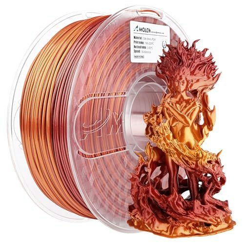 Amolen 1.75mm Silk Gradient PLA 3D Printer Filament 1kg: $22.39 Amolen 1.75mm Silk Gradient PLA 3D Printer Filament 1kg: $22.39