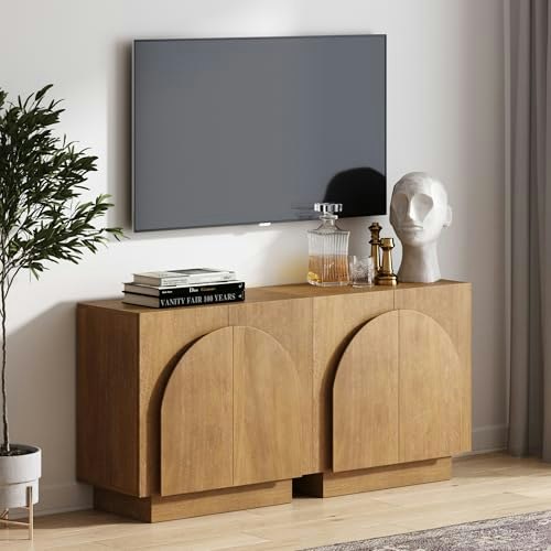 Nathan James Iris Mid-Century Buffet Sideboard 2-Pack: $534.63