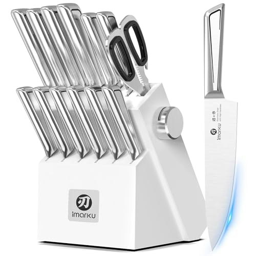 imarku 14-Piece Kitchen Knife Set: $82.99