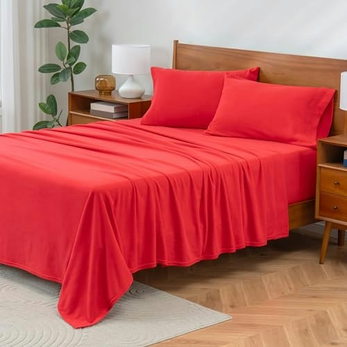 Berkshire Blanket Luxury Microfleece King Sheet Set: $43.99