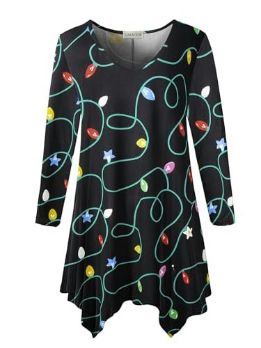Larace Women's 3/4 Sleeve Tunic Top: $19.99 Larace Women's 3/4 Sleeve Tunic Top: $19.99