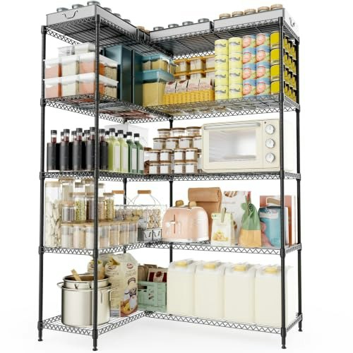 MZG 5-Tier 1,500lb Capacity Metal Storage Shelving Unit: $145.34 MZG 5-Tier 1,500lb Capacity Metal Storage Shelving Unit: $145.34