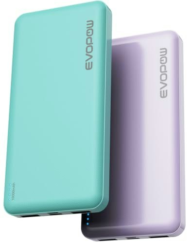 Evopow 10,000mAh Portable Charger 2-Pack: $17.08 Evopow 10,000mAh Portable Charger 2-Pack: $17.08