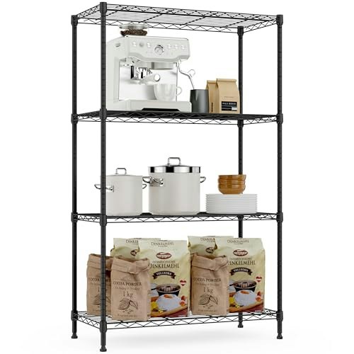 MZG 1,000-lb Capacity 4-Tier Steel Storage Rack: $47.83 MZG 1,000-lb Capacity 4-Tier Steel Storage Rack: $47.83