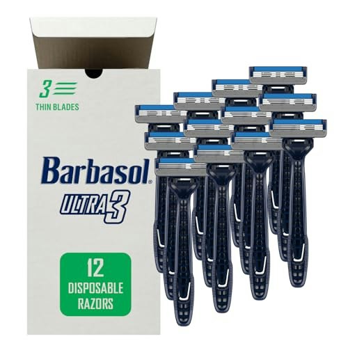 Barbasol Ultra 3 Disposable Razor 12-Pack: $11.39 Barbasol Ultra 3 Disposable Razor 12-Pack: $11.39