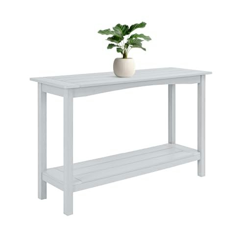 Sunnibety 48-inch 2-Shelf Outdoor Console Table: $135.99 Sunnibety 48-inch 2-Shelf Outdoor Console Table: $135.99