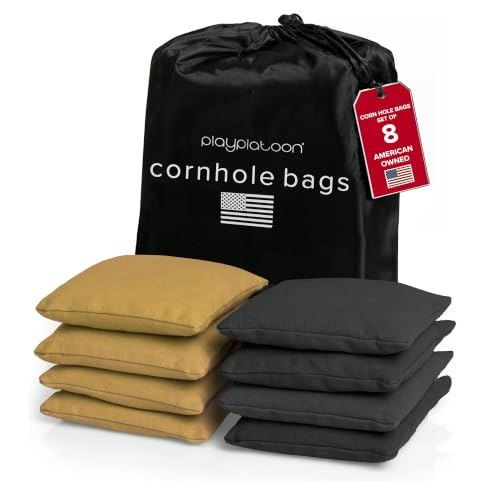 Play Platoon Cornhole Bags 8-Pack: $23.19