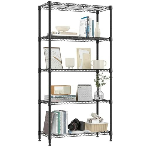 MZG 1,250-lb. 5-Tier Heavy Duty Metal Storage Shelf: $63.99 MZG 1,250-lb. 5-Tier Heavy Duty Metal Storage Shelf: $63.99