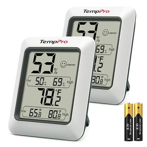 TempPro TempAir Digital Indoor Thermometer and Hygrometer: $19.99