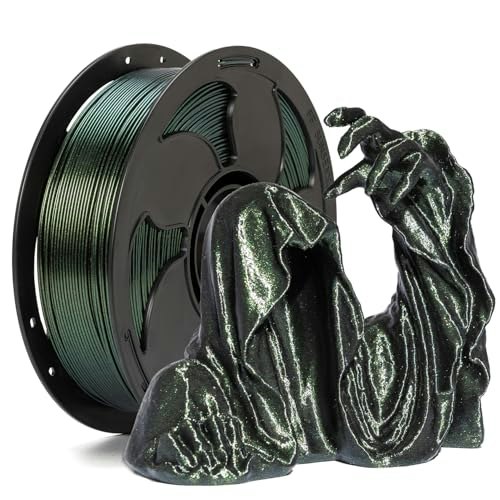 Opal Gold Green Chameleon 1.75mm 1kg PLA 3D Printer Filament: $17.98 Opal Gold Green Chameleon 1.75mm 1kg PLA 3D Printer Filament: $17.98