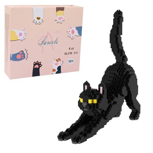 Larcele 999-Piece Cat Micro Building Blocks Toy: $19.59