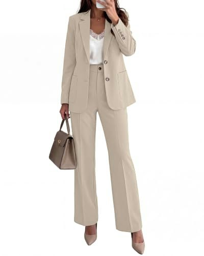Luvamia Women's 2-Piece Blazer and Pant Suit: $45.21