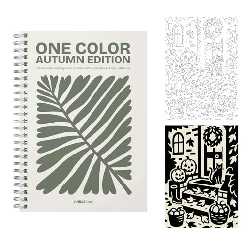 Still & Slow Monochrome Coloring Book: $22.41 Still & Slow Monochrome Coloring Book: $22.41