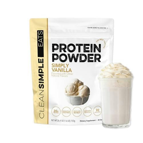 Clean Simple Eats Simply Vanilla Whey Isolate Protein Powder 30-Servings: $41.59 Clean Simple Eats Simply Vanilla Whey Isolate Protein Powder 30-Servings: $41.59
