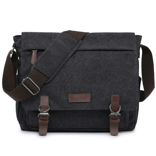 Dasein Vintage Canvas 15-inch Laptop Messenger Bag: $27.19