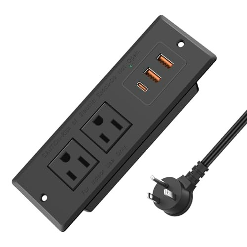 Vilong Recessed Flush Mount Power Strip: $17.59 Vilong Recessed Flush Mount Power Strip: $17.59