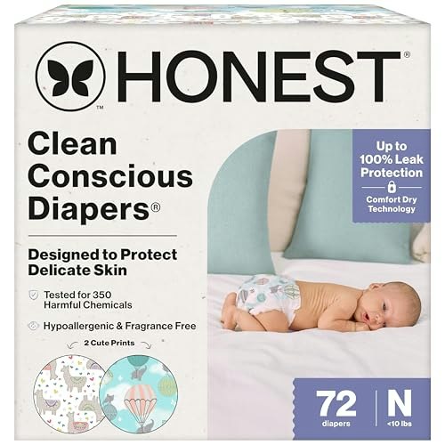 The Honest Company Daytime Diapers 72-Count: $21.59 The Honest Company Daytime Diapers 72-Count: $21.59