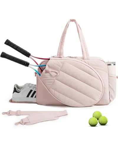 Bagsmart Quilted Tennis and Pickleball Laptop Backpack: $23.99