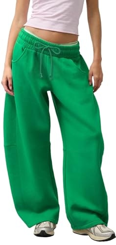 Waitfairy Wide Leg Barrel Sweatpants: $14.19 Waitfairy Wide Leg Barrel Sweatpants: $14.19