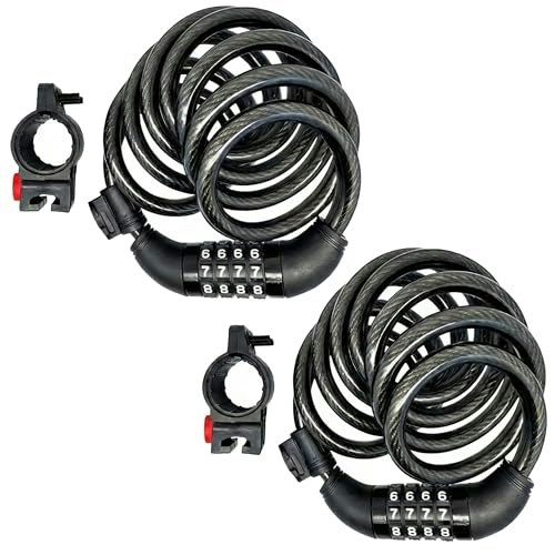 Sepox 6-Foot Combination Cable Bike Lock 2-Pack: $15.17 Sepox 6-Foot Combination Cable Bike Lock 2-Pack: $15.17