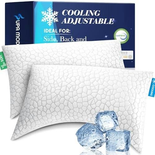 Queen Cooling Shredded Memory Foam Pillow 2-Pack: $39.99 Queen Cooling Shredded Memory Foam Pillow 2-Pack: $39.99