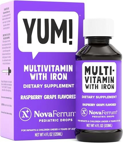 NovaFerrum Yum Multivitamin with Iron for Infants and Kids 120-Serving Bottle: $23.99 NovaFerrum Yum Multivitamin with Iron for Infants and Kids 120-Serving Bottle: $23.99