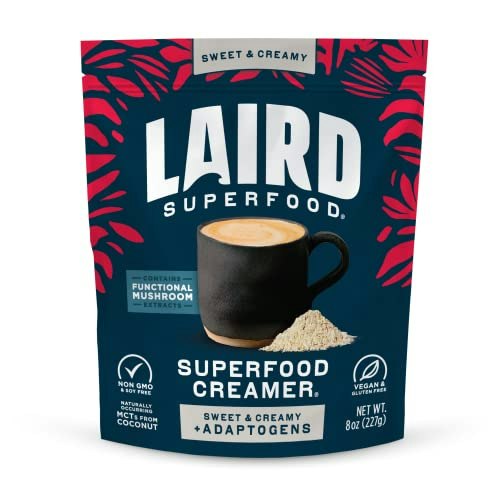 Laird Superfood Sweet & Creamy Coconut Powder Creamer 8-oz. Bag: $10.63 Laird Superfood Sweet & Creamy Coconut Powder Creamer 8-oz. Bag: $10.63