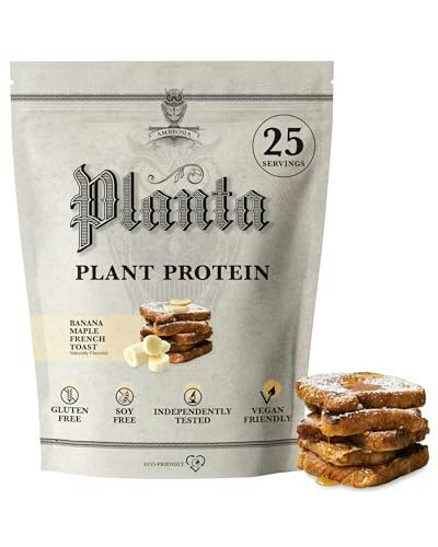 Ambrosia 25-Serving Banana Maple Plant Based Protein Powder: $37.99 Ambrosia 25-Serving Banana Maple Plant Based Protein Powder: $37.99