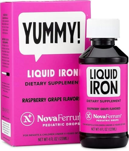 NovaFerrum Yummy Pediatric Liquid Iron Supplement: $20.39 NovaFerrum Yummy Pediatric Liquid Iron Supplement: $20.39