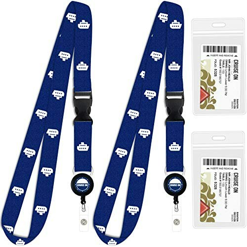 Cruise On Lanyards for Cruise Ship Cards and ID Holders 2-Pack: $8.79 Cruise On Lanyards for Cruise Ship Cards and ID Holders 2-Pack: $8.79
