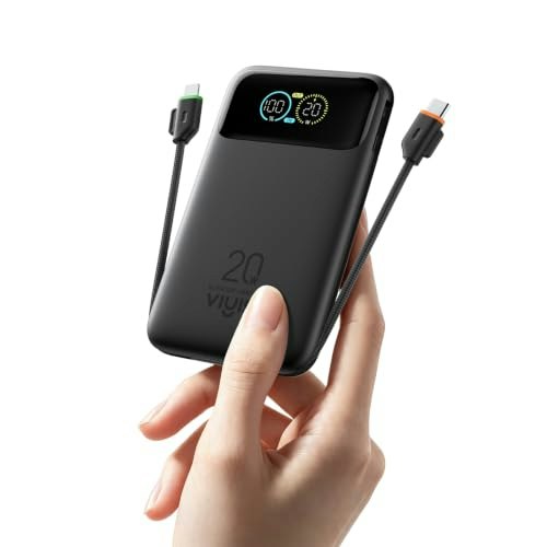 Viyisi 10,000mAh Portable Power Bank with Built-in Cables: $21.39 Viyisi 10,000mAh Portable Power Bank with Built-in Cables: $21.39