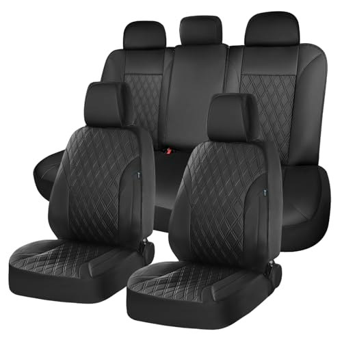 Florich Universal Leather Car Seat Cover Full Set: $76.49
