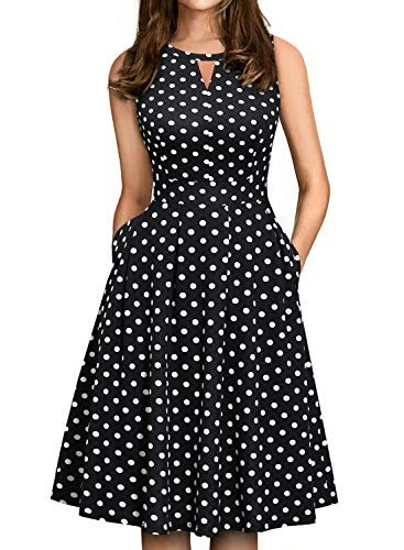 Sureple Women's Polka Dot Vintage Swing Dress: $26.83 Sureple Women's Polka Dot Vintage Swing Dress: $26.83