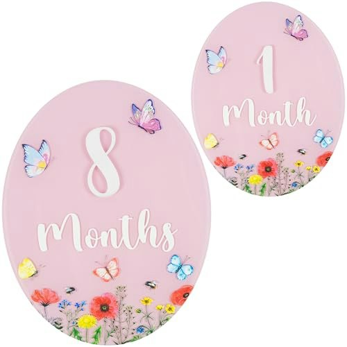 Baby Monthly Milestone Acrylic Sign: $7.16 Baby Monthly Milestone Acrylic Sign: $7.16