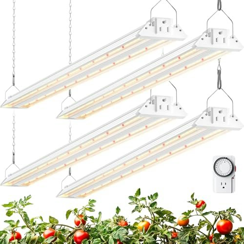 Barrina TX72 4-Foot Full Spectrum LED Grow Light 4-Pack: $106.39