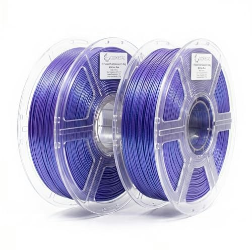 Cookiecad 1.75mm 2kg Iridescent Glitter PLA Filament: $51.99 Cookiecad 1.75mm 2kg Iridescent Glitter PLA Filament: $51.99
